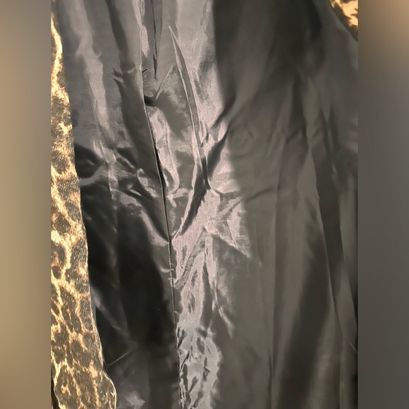 Alberto Makali Animal Print Knit Tuxedo Jacket, size S - Picture 6 of 8